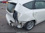 2012 Toyota Prius V Three White vin: JTDZN3EU1C3017706