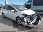 2012 Toyota Prius V Five White vin: JTDZN3EU1C3020573