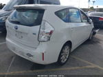 2012 Toyota Prius V Five White vin: JTDZN3EU1C3020573