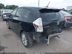 2012 Toyota Prius V Two/three/five Black vin: JTDZN3EU1C3021318