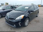 2012 Toyota Prius V Two/three/five Черный vin: JTDZN3EU1C3021318