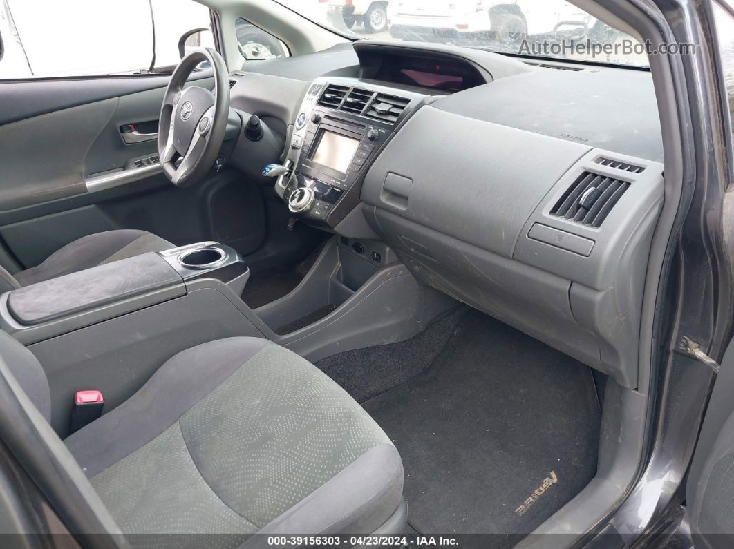 2012 Toyota Prius V Three Серый vin: JTDZN3EU1C3033677