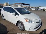 2012 Toyota Prius V Three White vin: JTDZN3EU1C3084046