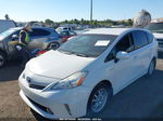 2012 Toyota Prius V Three White vin: JTDZN3EU1C3084046