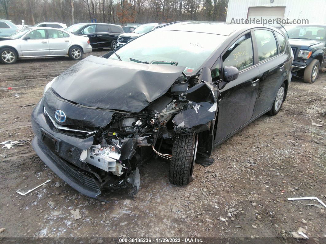 2012 Toyota Prius V Two Black vin: JTDZN3EU1C3105753