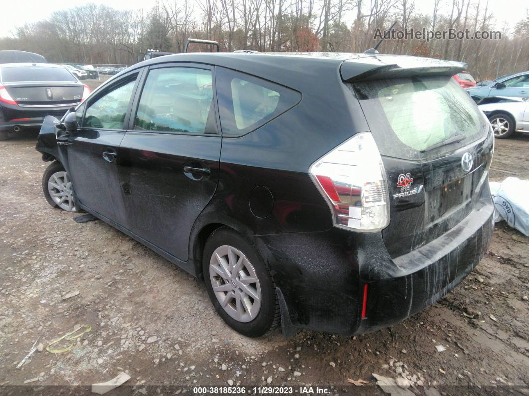 2012 Toyota Prius V Two Black vin: JTDZN3EU1C3105753