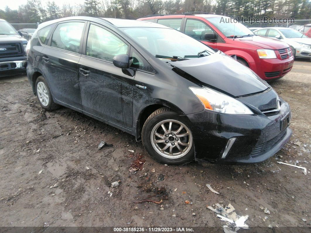 2012 Toyota Prius V Two Black vin: JTDZN3EU1C3105753