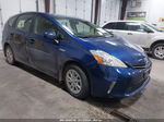 2012 Toyota Prius V Three Blue vin: JTDZN3EU1C3127493