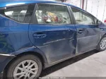 2012 Toyota Prius V Three Blue vin: JTDZN3EU1C3127493