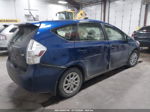 2012 Toyota Prius V Three Blue vin: JTDZN3EU1C3127493