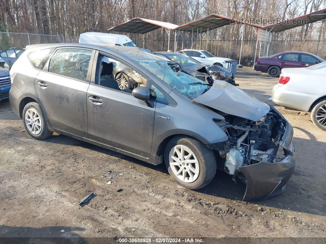 2012 Toyota Prius V Three Серый vin: JTDZN3EU1C3136131