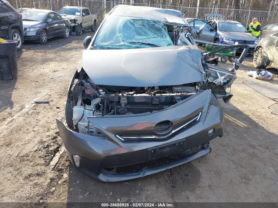 2012 Toyota Prius V Three Серый vin: JTDZN3EU1C3136131