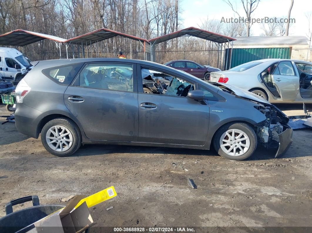 2012 Toyota Prius V Three Серый vin: JTDZN3EU1C3136131