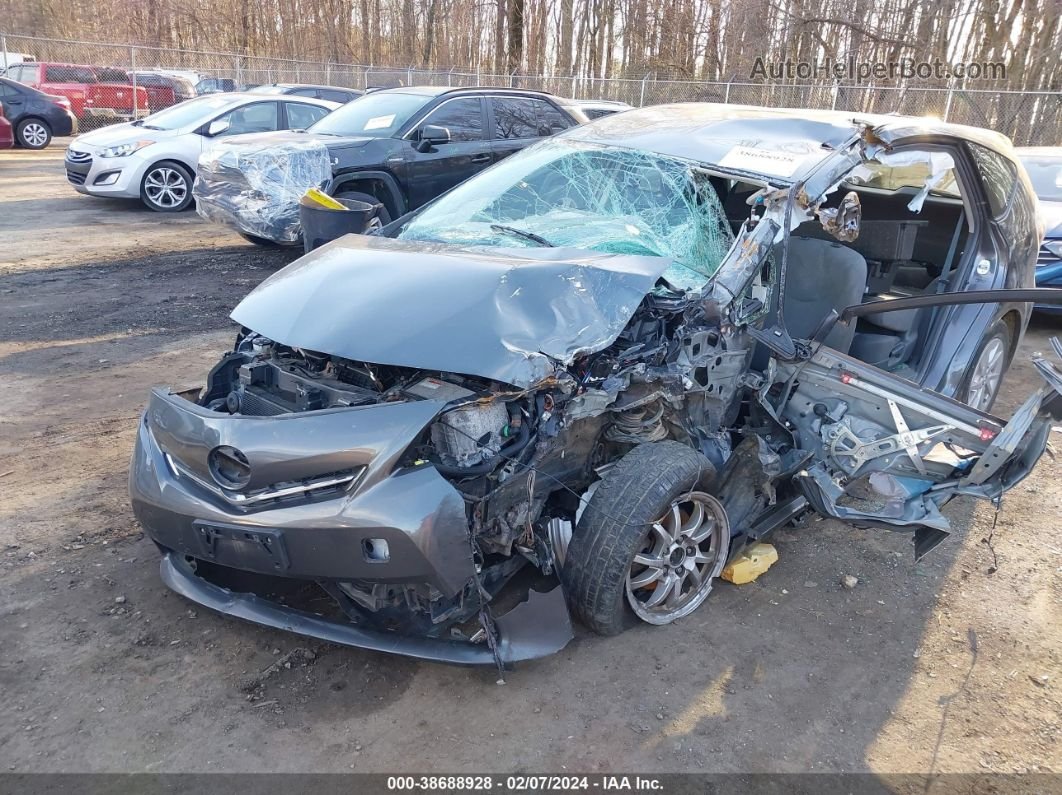 2012 Toyota Prius V Three Серый vin: JTDZN3EU1C3136131