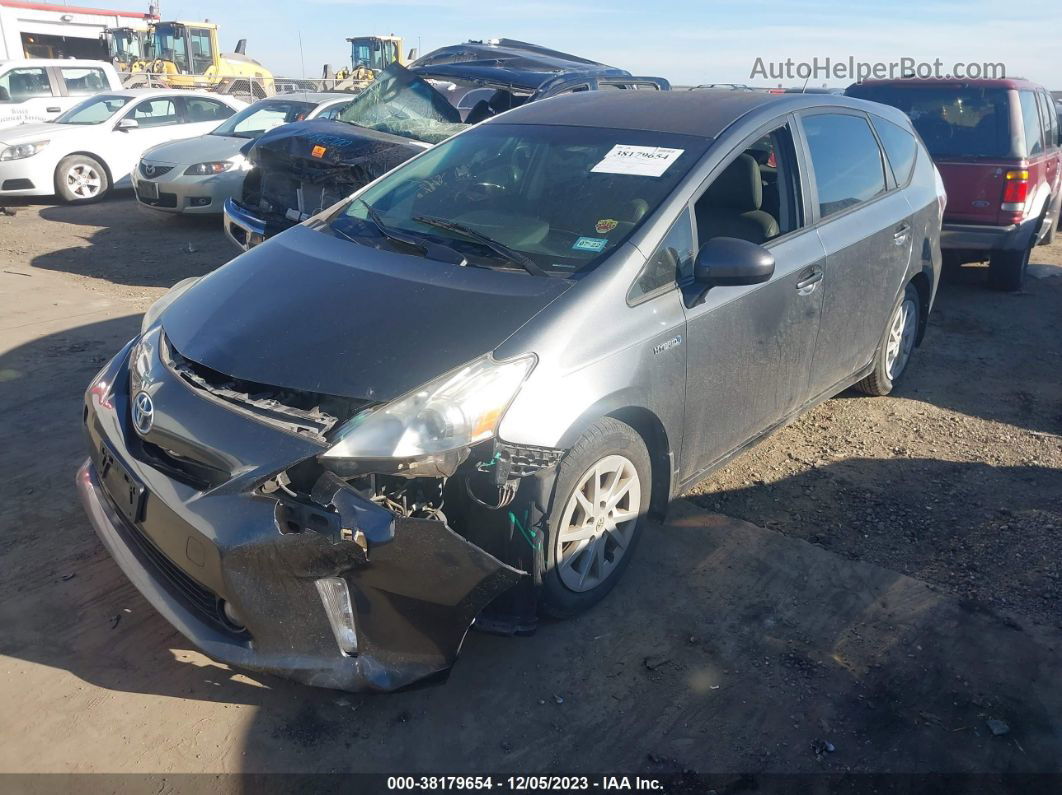 2012 Toyota Prius V Three Gray vin: JTDZN3EU1C3145914