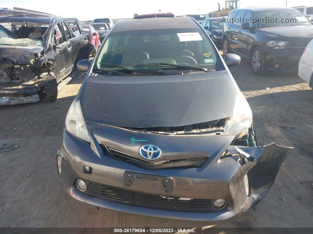 2012 Toyota Prius V Three Gray vin: JTDZN3EU1C3145914