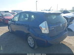 2012 Toyota Prius V Two Blue vin: JTDZN3EU1C3146934