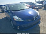 2012 Toyota Prius V Two Blue vin: JTDZN3EU1C3146934