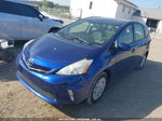 2012 Toyota Prius V Two Blue vin: JTDZN3EU1C3146934