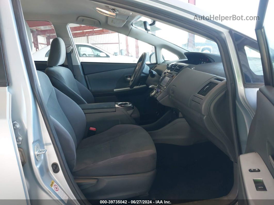 2012 Toyota Prius V Three Light Blue vin: JTDZN3EU1C3174409