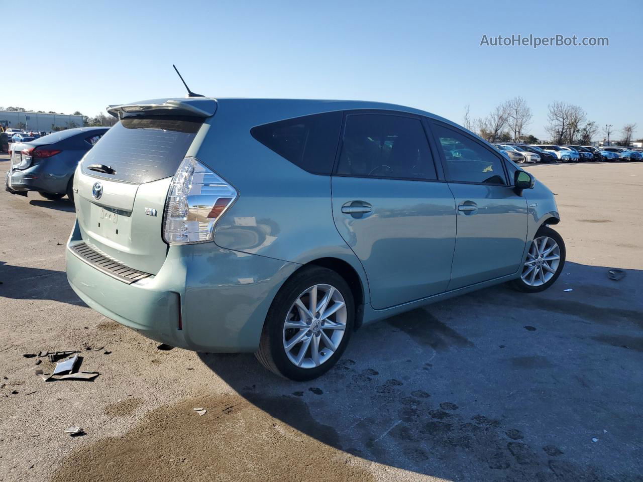 2013 Toyota Prius V  Blue vin: JTDZN3EU1D3271224