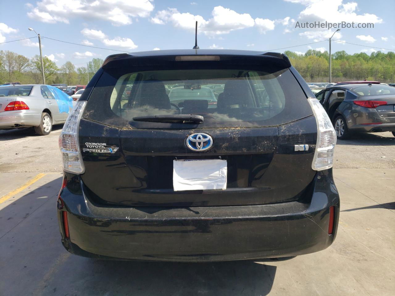 2014 Toyota Prius V  Black vin: JTDZN3EU1E3303767