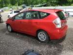 2014 Toyota Prius V  Red vin: JTDZN3EU1E3360180