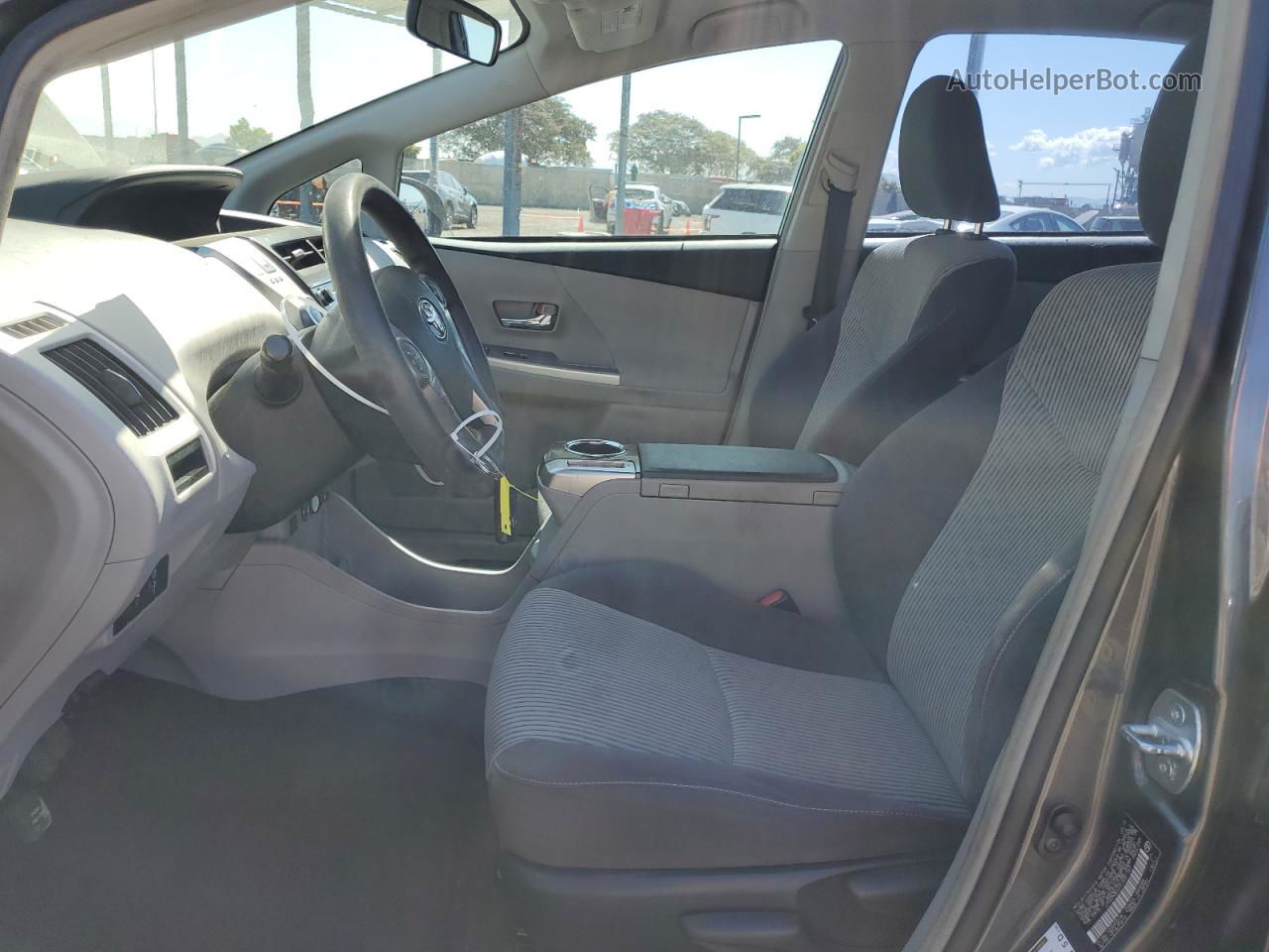 2015 Toyota Prius V  Черный vin: JTDZN3EU1FJ031167