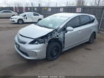 2012 Toyota Prius V Three Silver vin: JTDZN3EU2C3028276