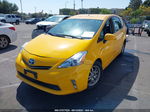 2012 Toyota Prius V Three Yellow vin: JTDZN3EU2C3035874