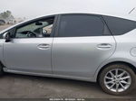 2012 Toyota Prius V Five Silver vin: JTDZN3EU2C3040184