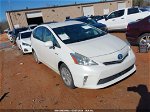 2012 Toyota Prius V Three White vin: JTDZN3EU2C3051959