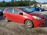 2012 Toyota Prius V  Красный vin: JTDZN3EU2C3093905