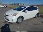 2012 Toyota Prius V Two White vin: JTDZN3EU2C3094424