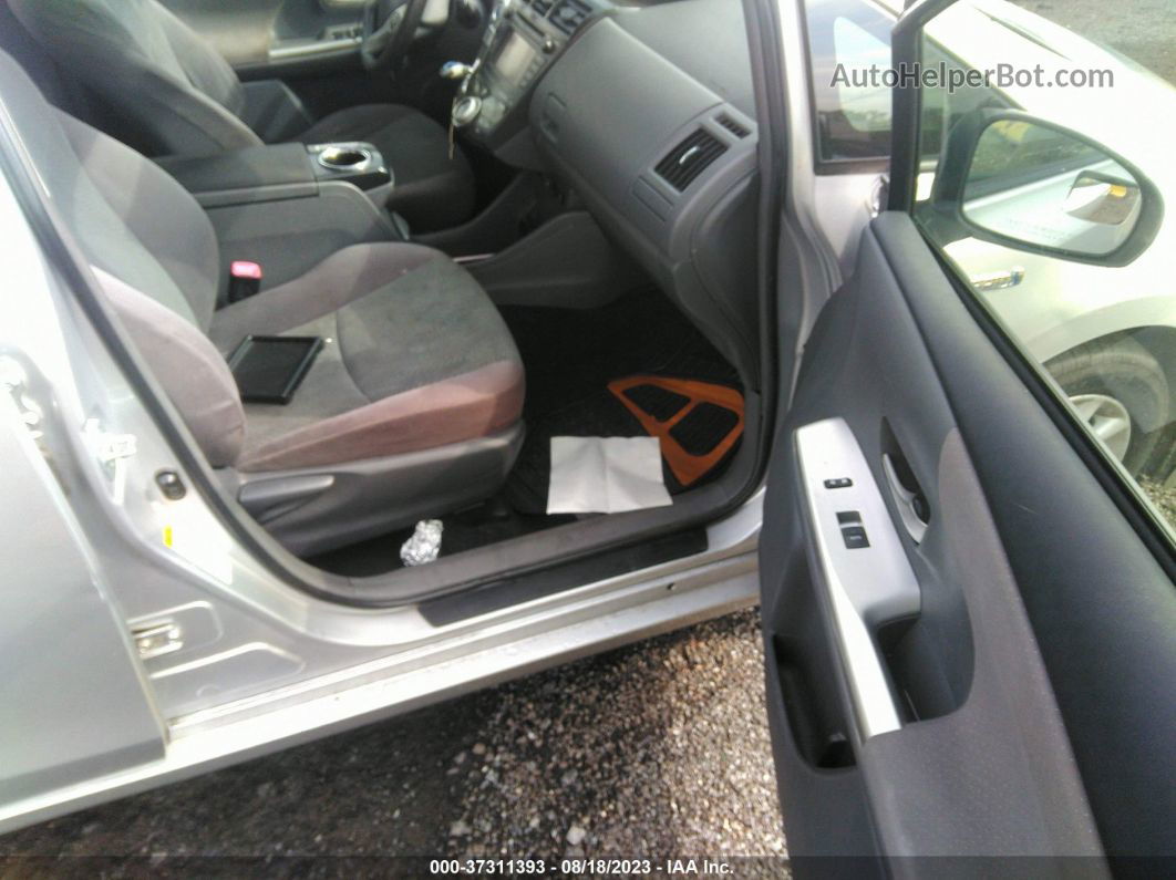 2012 Toyota Prius V Two/three/five Серый vin: JTDZN3EU2C3142360