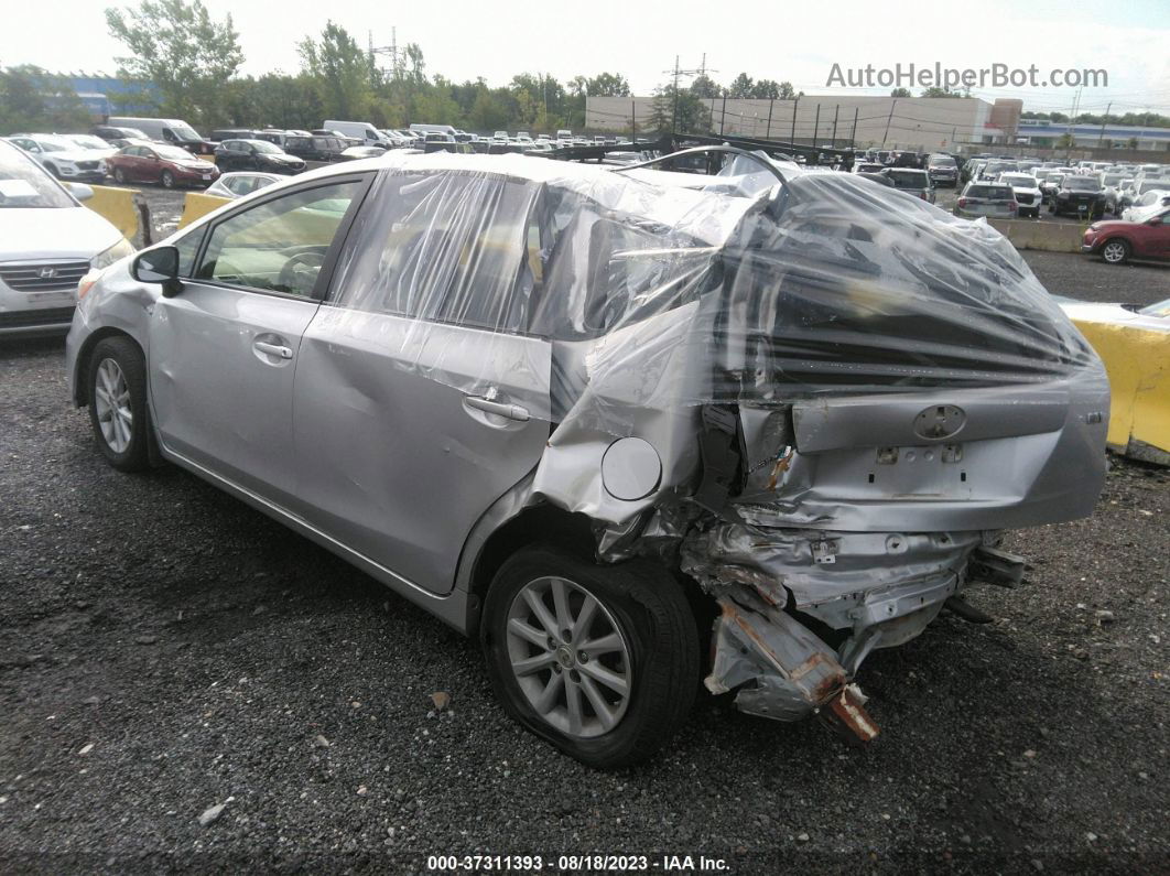 2012 Toyota Prius V Two/three/five Gray vin: JTDZN3EU2C3142360