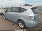 2012 Toyota Prius V Five Light Blue vin: JTDZN3EU2C3142763