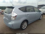 2012 Toyota Prius V Five Light Blue vin: JTDZN3EU2C3142763