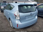 2012 Toyota Prius V Three Light Blue vin: JTDZN3EU2C3158719