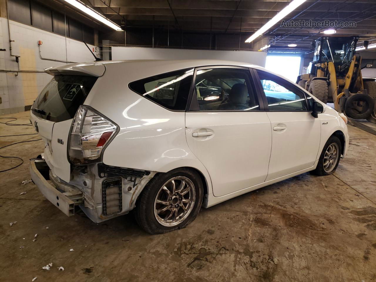 2012 Toyota Prius V  White vin: JTDZN3EU2C3164505