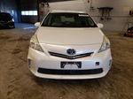 2012 Toyota Prius V  White vin: JTDZN3EU2C3164505