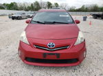 2012 Toyota Prius V  Красный vin: JTDZN3EU2C3182339