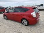 2012 Toyota Prius V  Красный vin: JTDZN3EU2C3182339