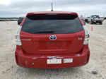 2012 Toyota Prius V  Красный vin: JTDZN3EU2C3182339