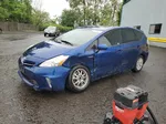 2013 Toyota Prius V  Blue vin: JTDZN3EU2D3280286