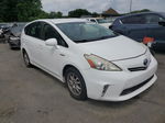 2014 Toyota Prius V  White vin: JTDZN3EU2E3333599