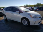 2014 Toyota Prius V  White vin: JTDZN3EU2EJ011492