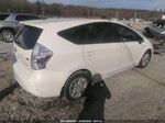 2012 Toyota Prius V Two/three/five White vin: JTDZN3EU3C3016802