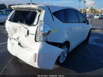 2012 Toyota Prius V Five White vin: JTDZN3EU3C3022759