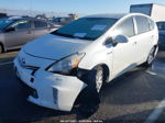 2012 Toyota Prius V Five White vin: JTDZN3EU3C3022759